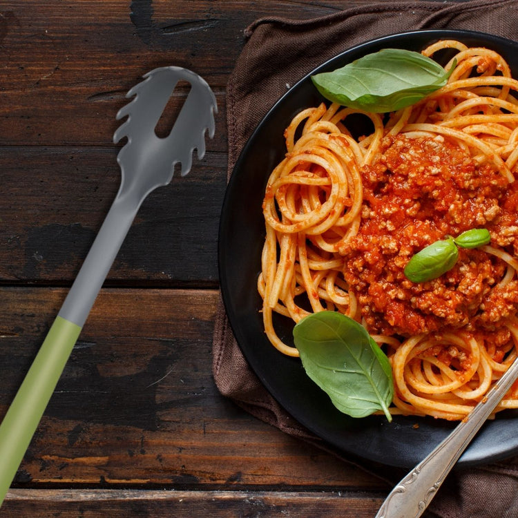 Ensemble de 2 Cuillères à spaghettis avec fonction dosage Fackelmann Gamme Zéro