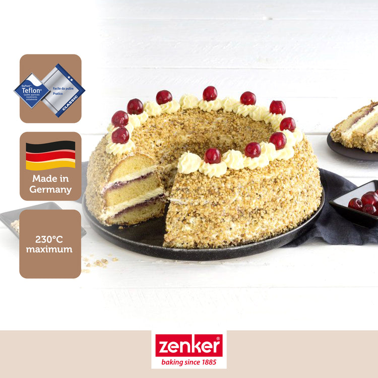 Ensemble de 2 Moules à savarin 28 cm Zenker Black Metallic