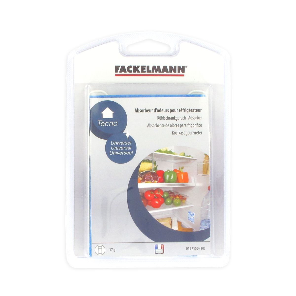Absorbeur d'odeurs pour réfrigérateur au charbon actif Fackelmann