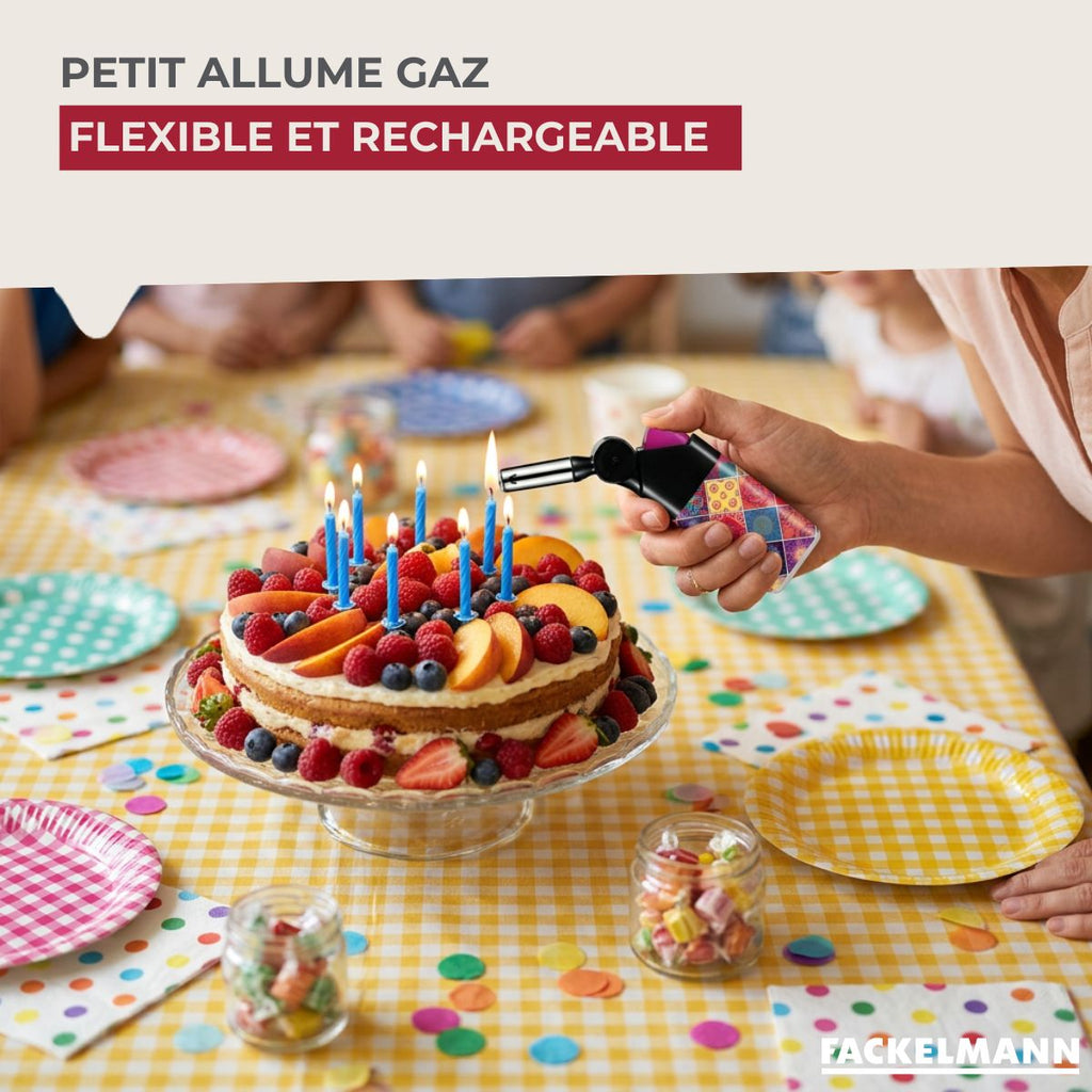 Petit allume gaz flexible Fackelmann Tecno