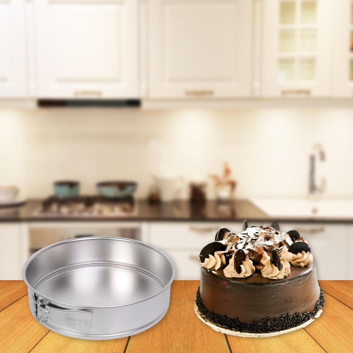 Lot De 2 Moules à Manqué à Charnière Dr. Oetker - Revêtement Céramique Antiadhésif, 20 Cm (Parfait Pour Cheesecakes Et Gâteaux) - 6