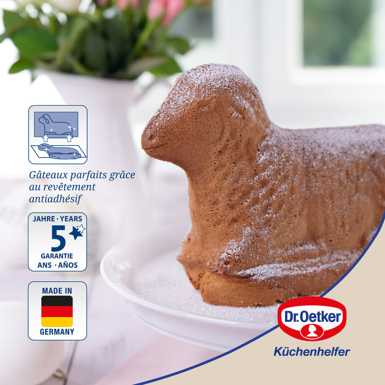 Moule à gâteaux agneau pascal Dr Oetker