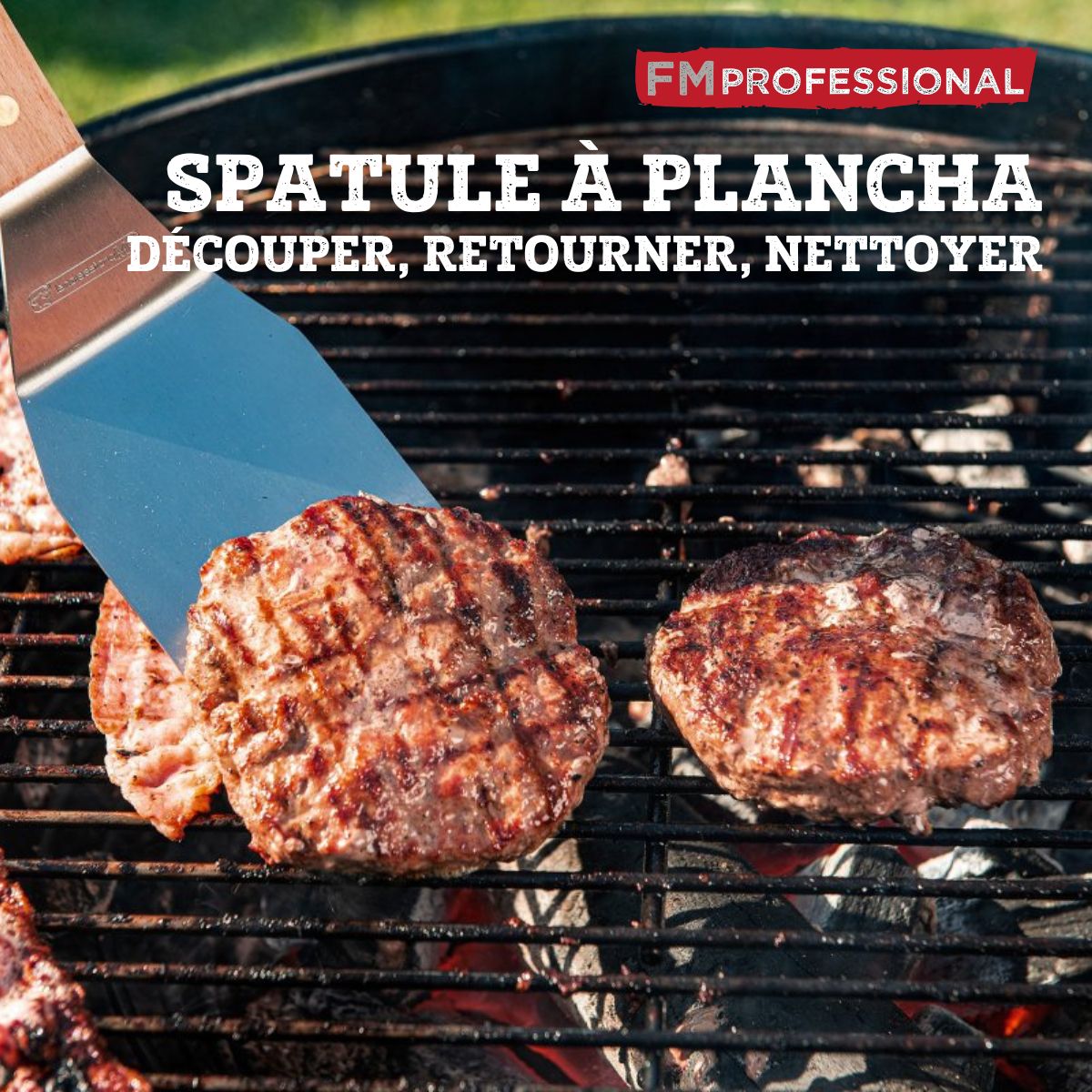 Spatule à plancha pelle à servir FM Professionnal