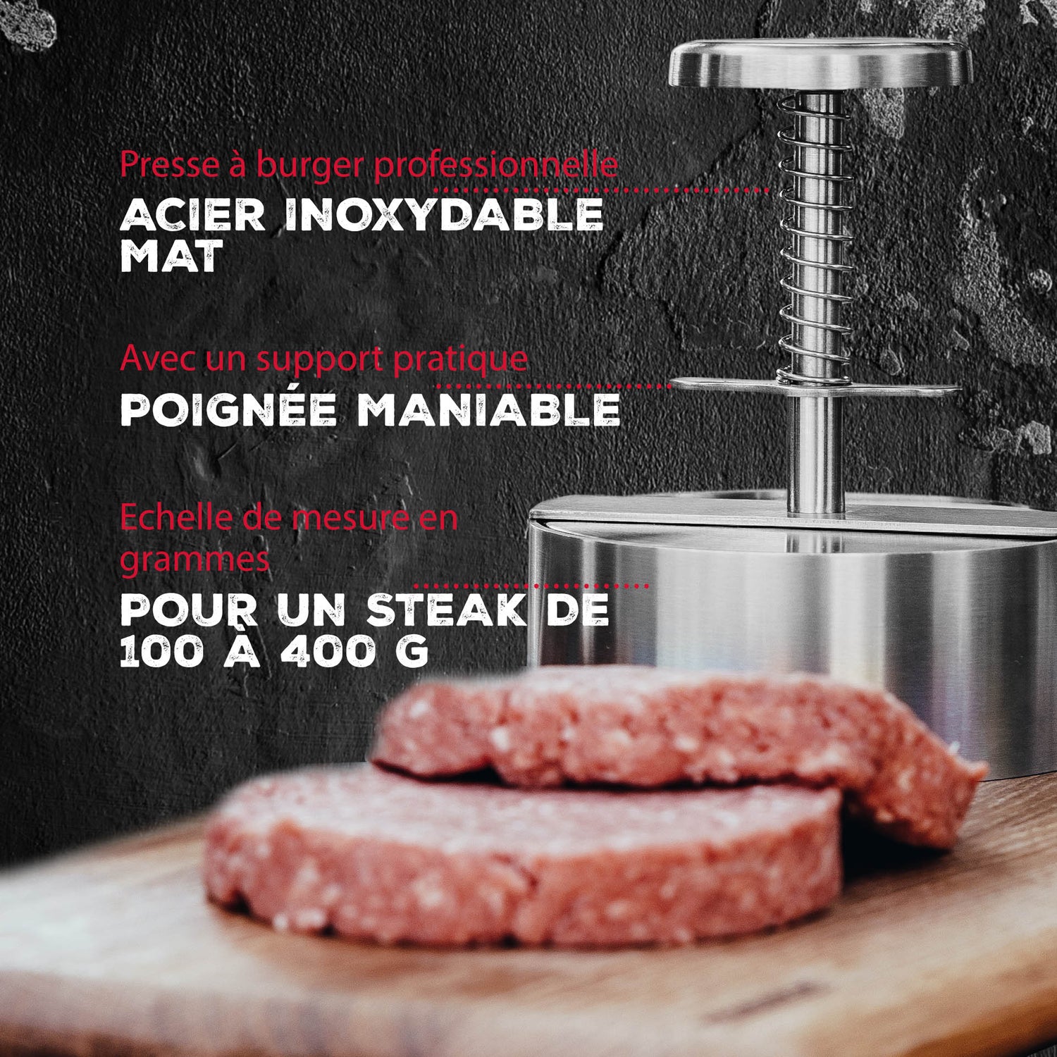 Presse à hamburger FM Professional