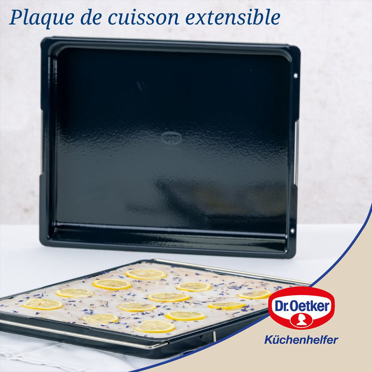 Plaque four extensible 41-53 x 33 cm Dr Oetker Back Liebe