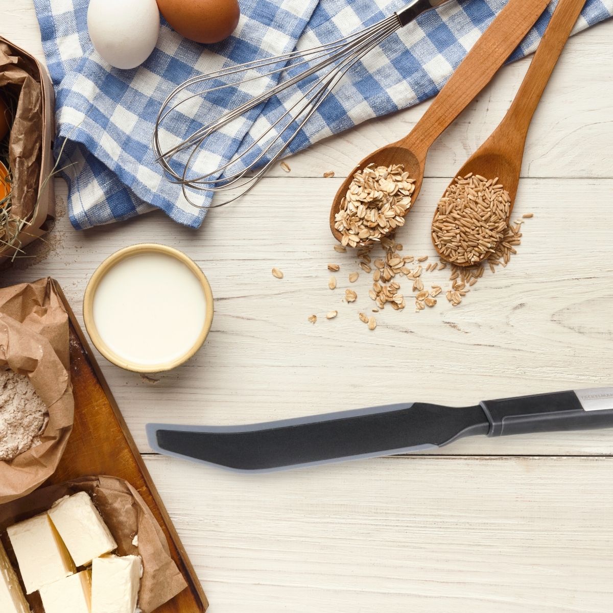 Spatule extra longue silicone Fackelmann