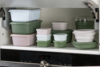 Lunchbox Beige à compartiment réglable 1 litre sans BPA Fackelmann Storage