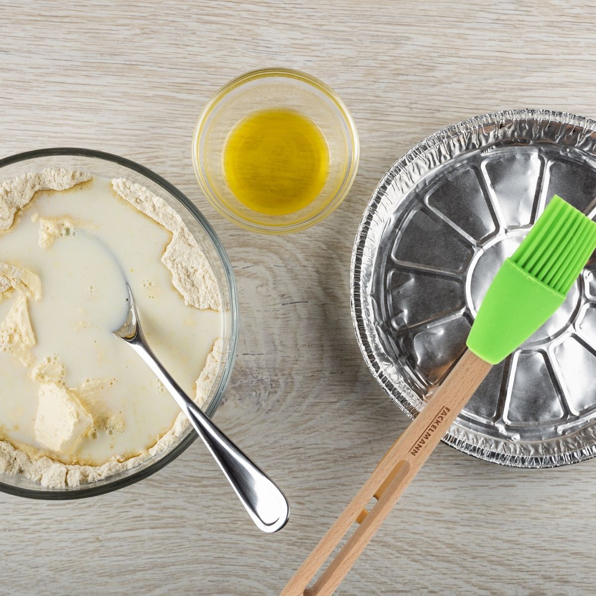 Pinceau de cuisine et pâtisserie bois FSC Fackelmann Eco Friendly