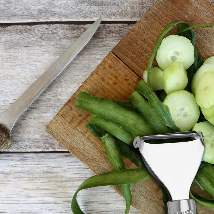 Rasoir à légumes inox Fackelmann Ovale