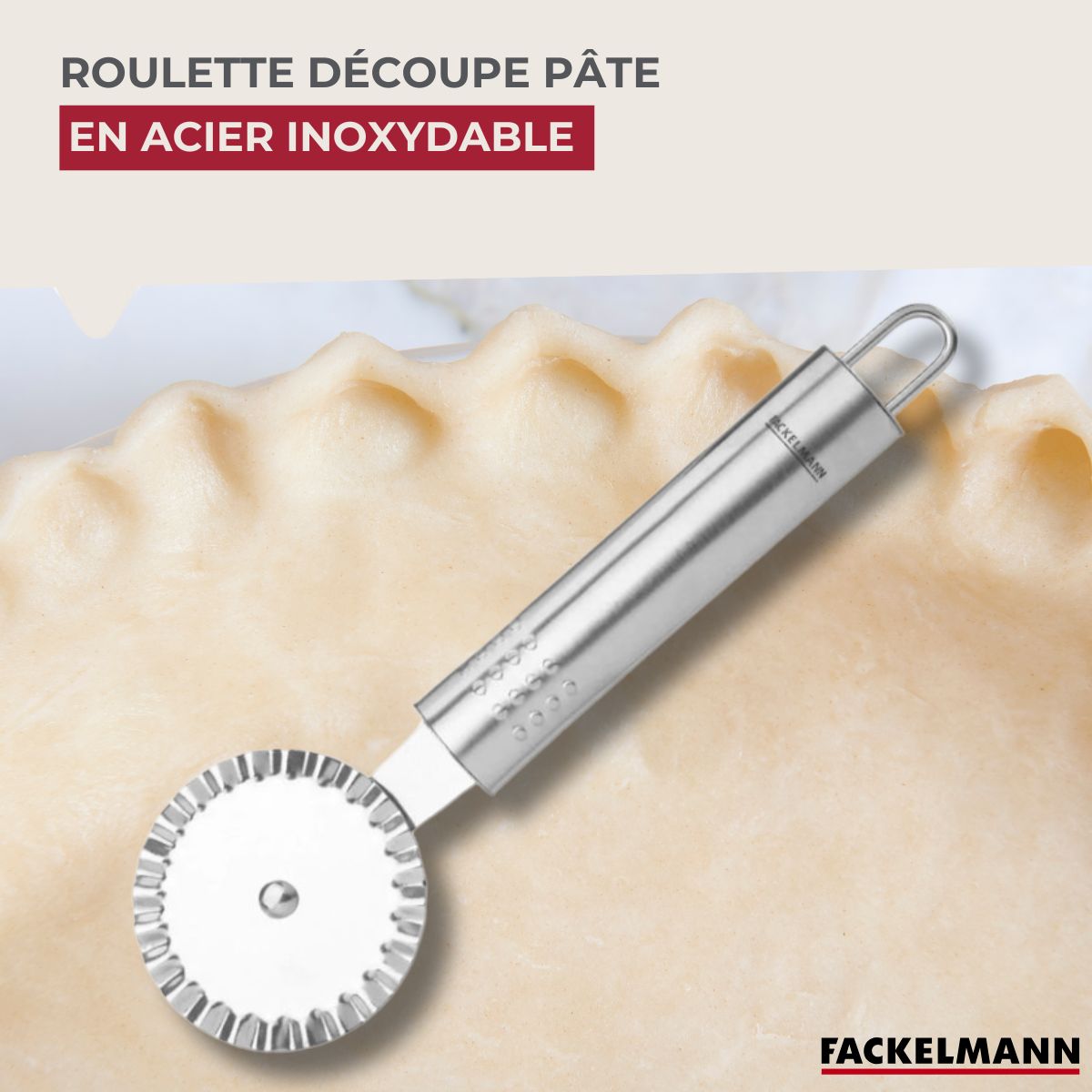 Roulette de pâtisserie Fackelmann Ovale limited edition