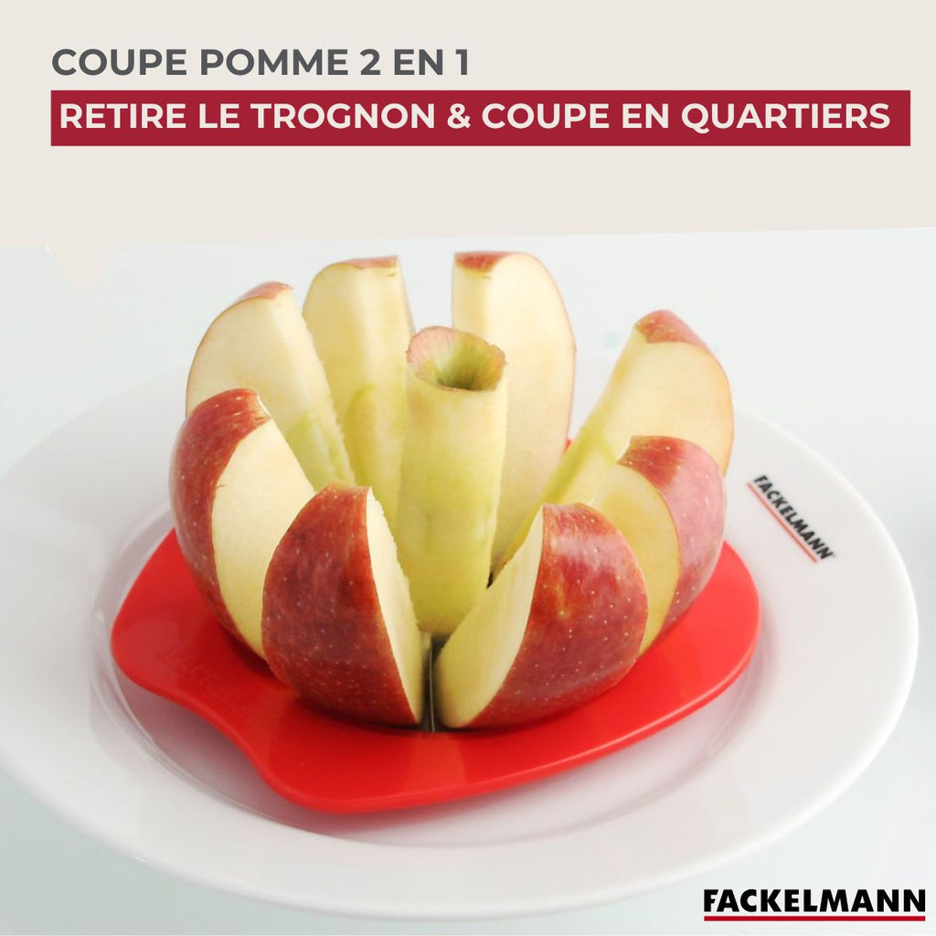 Coupe pomme en quartier Fackelmann Colors Edition