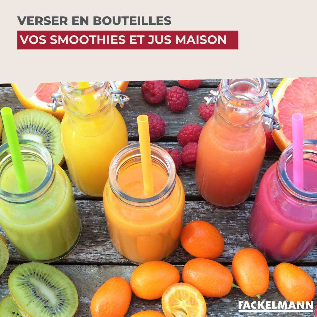 Lot de 3 entonnoirs en plastique Fackelmann