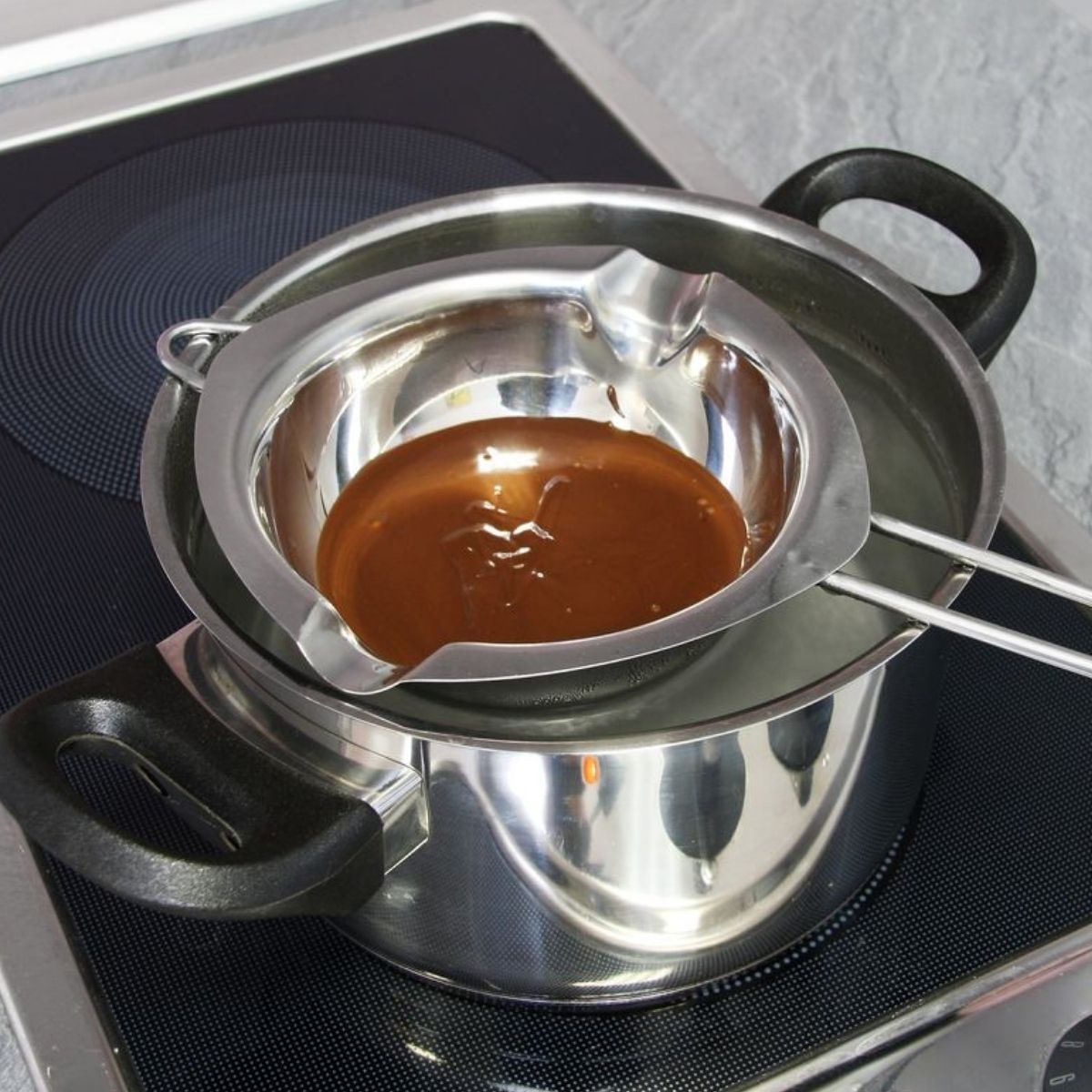 Service à bain marie pour chocolat Zenker