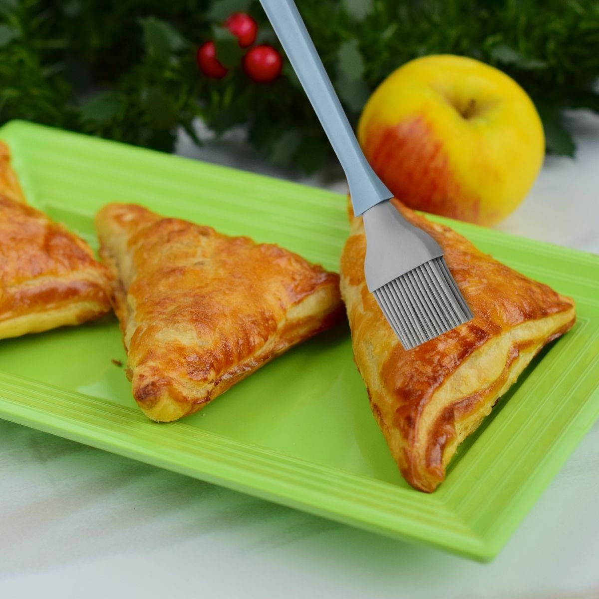 Pinceau à pâtisserie en silicone gris et bleu Zenker Sweet Sensation