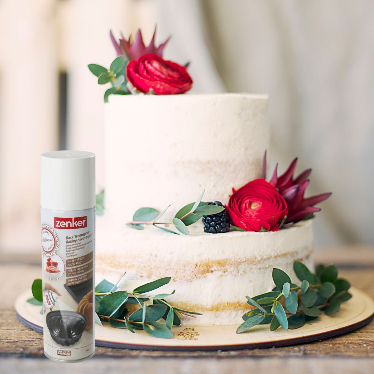 Spray de démoulage pour moule à gâteau 200 ml Zenker