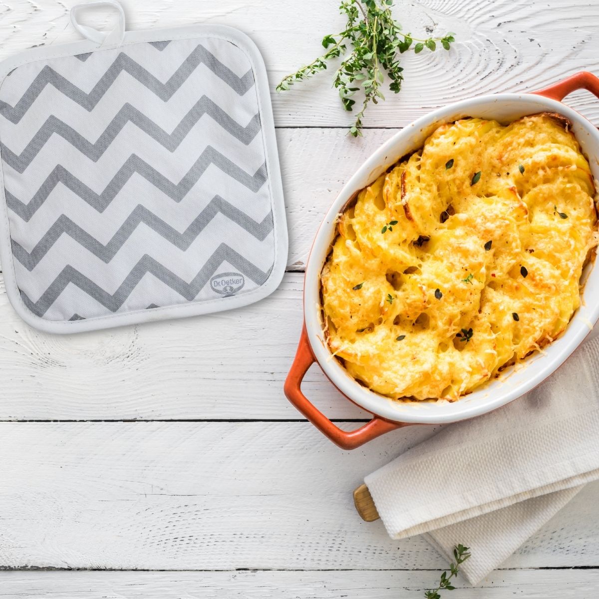 Manique de cuisine Dr Oetker