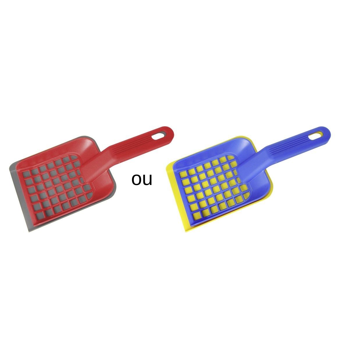 Lot de 2 pelles à litière pour chat Fackelmann - Coloris aléatoire
