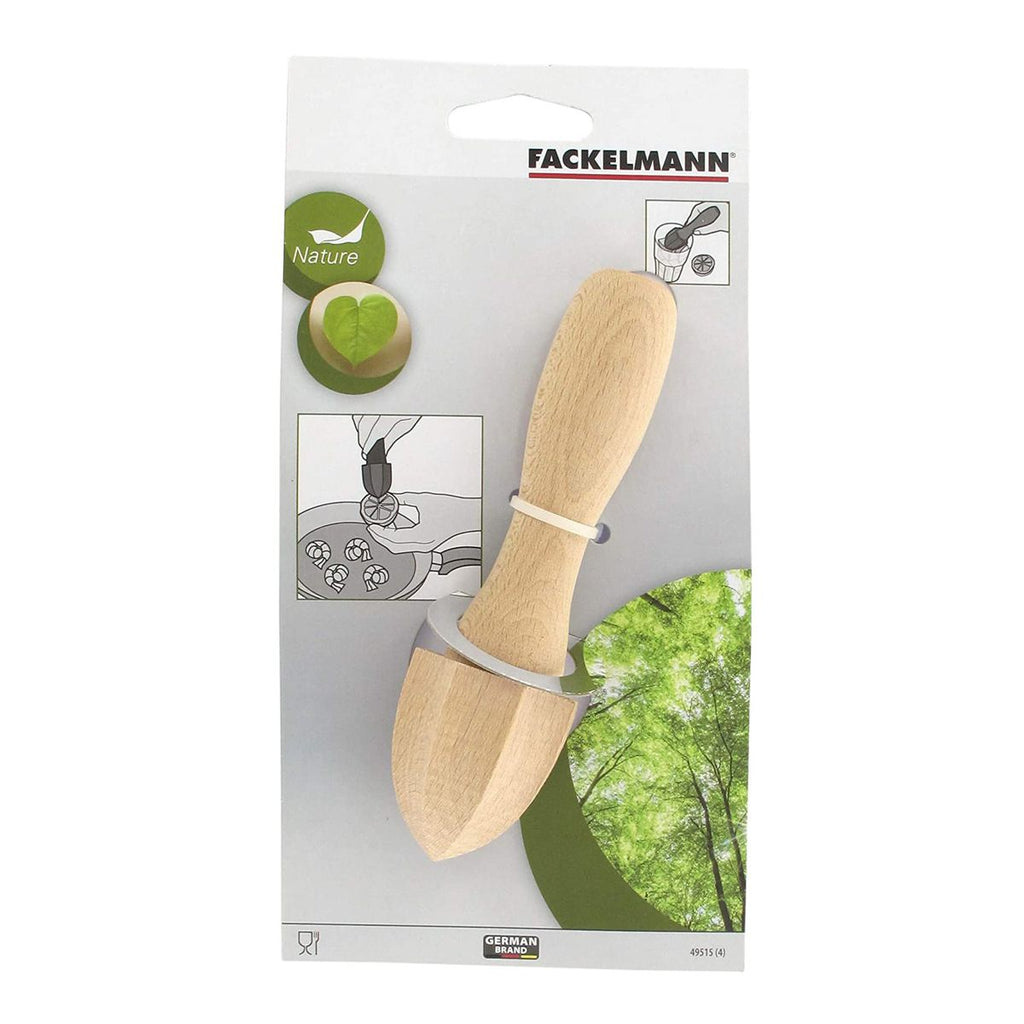 Presse-agrume manuel en bois Fackelmann Wook Edition