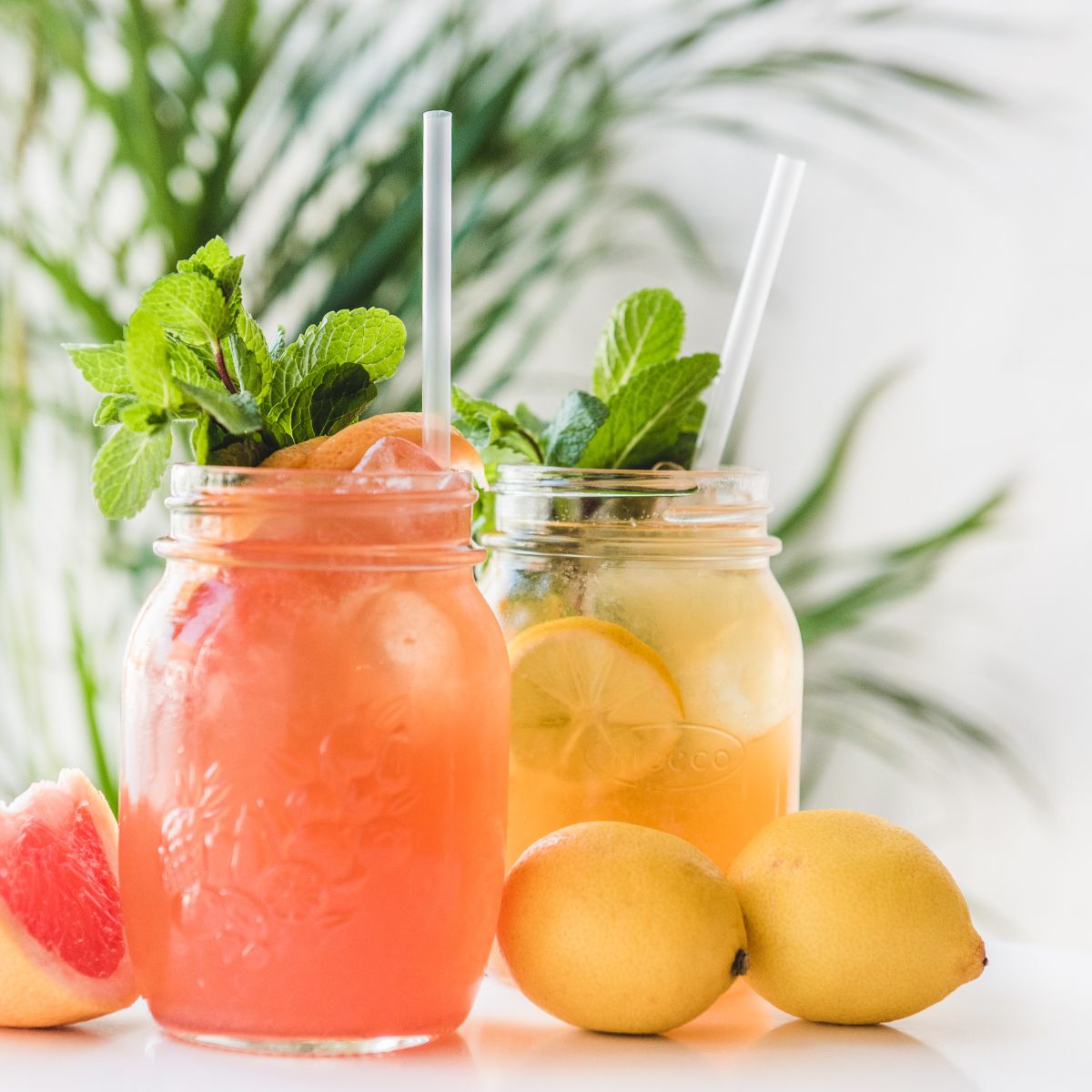 Lot de 8 pailles transparentes et réutilisables en plastique Fackelmann Bar Concept