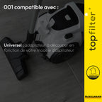 Lot de 4 sacs aspirateur universels TopFilter Premium