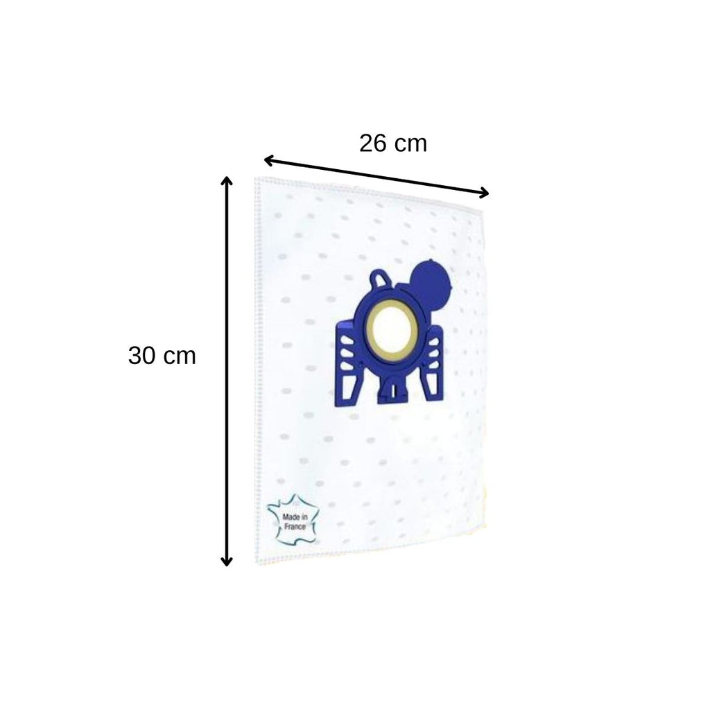 Lot de 4 sacs aspirateur Miele et Hoover TopFilter Premium