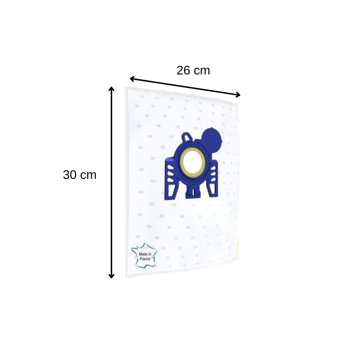 Lot de 4 sacs aspirateur Miele et Hoover TopFilter Premium
