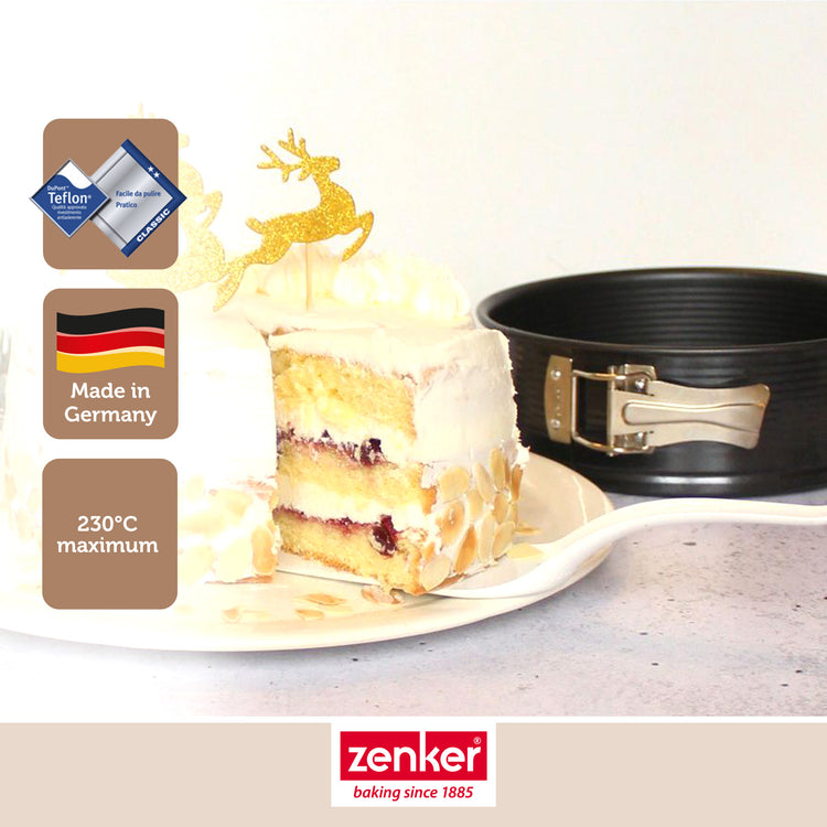 Moule à manqué à charnière 20 cm Zenker Black Metallic