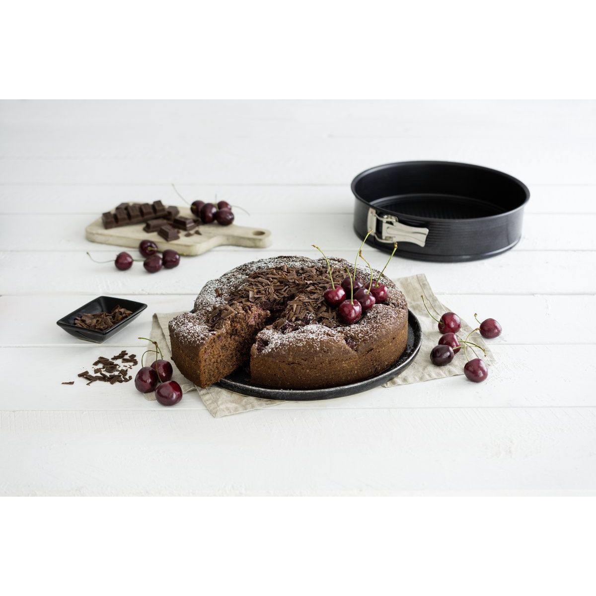 Moule à manqué à charnière 24 cm Zenker Black Metallic