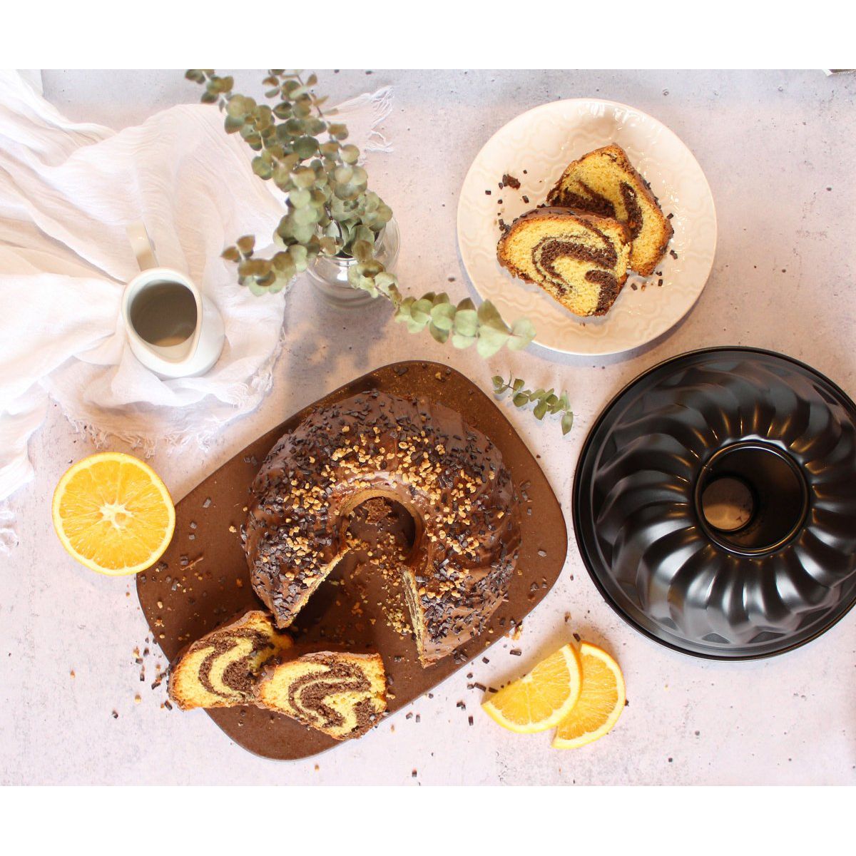 Moule à kouglof 25 cm Zenker Black Metallic