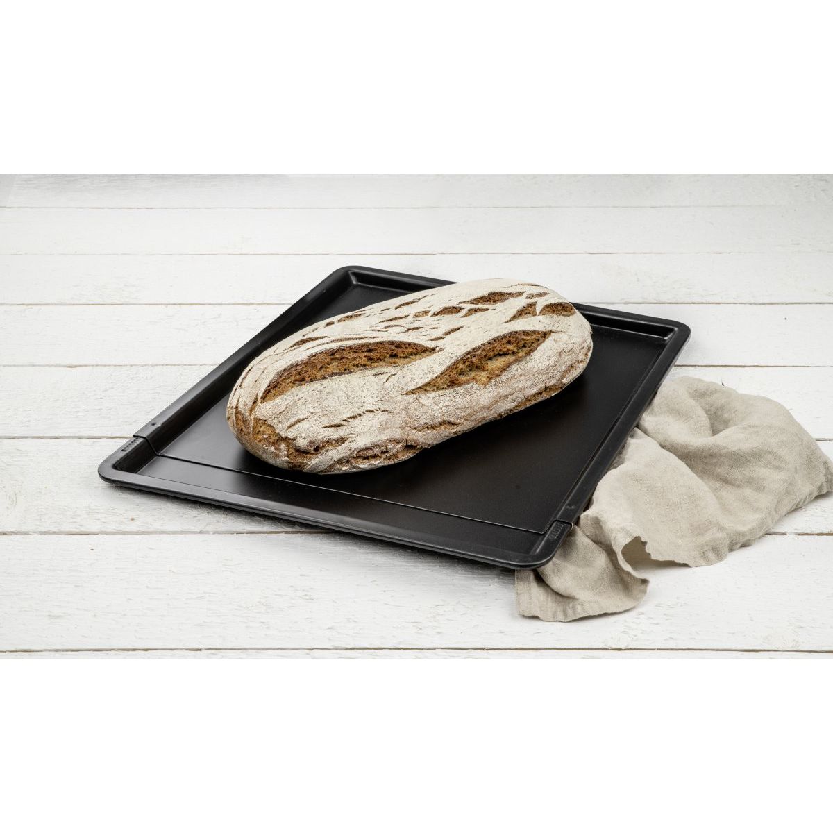 Plaque à pâtisserie extensible de 37 x 52 cm Zenker Black Metallic