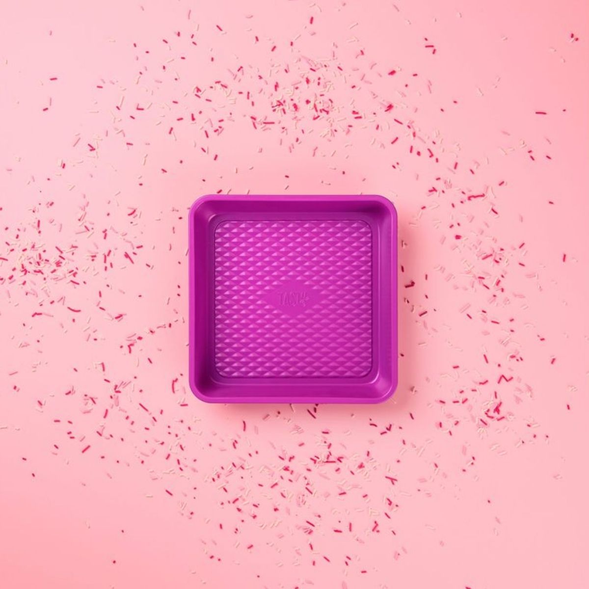 Moule à brownie fuchsia 23 cm Tasty Pâtisserie