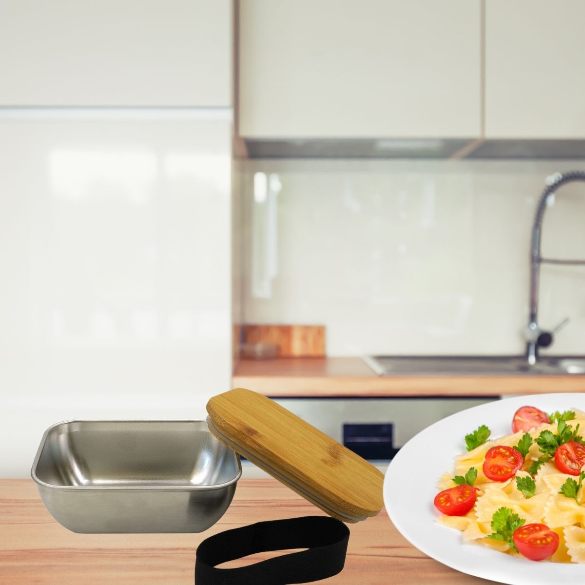 Lunch box inox pour micro-ondes de 700 ml Fackelmann