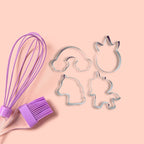 Set de 4 emporte-pièces licorne Zenker Emporte-pièces