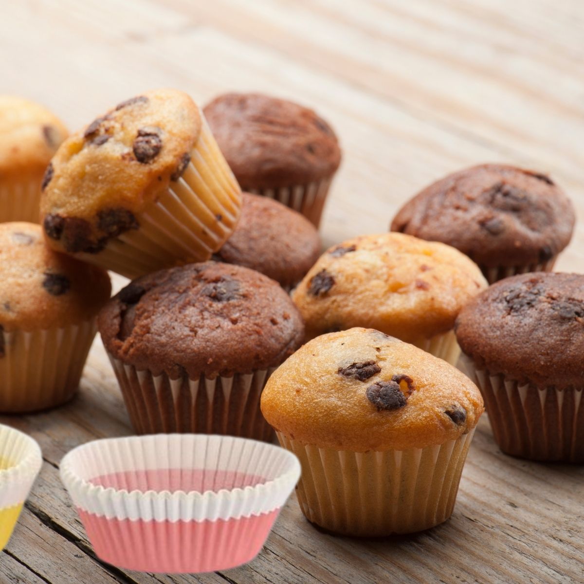 Lot de 100 moules à muffins en papier 5 cm Zenker