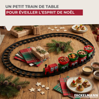 Décoration de Noël Train de table pour apéritif, fondue savoyarde Fackelmann