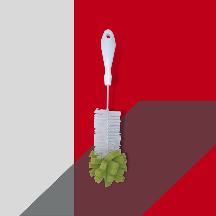 Goupillon pour bouteille avec embout éponge Fackelmann Tecno