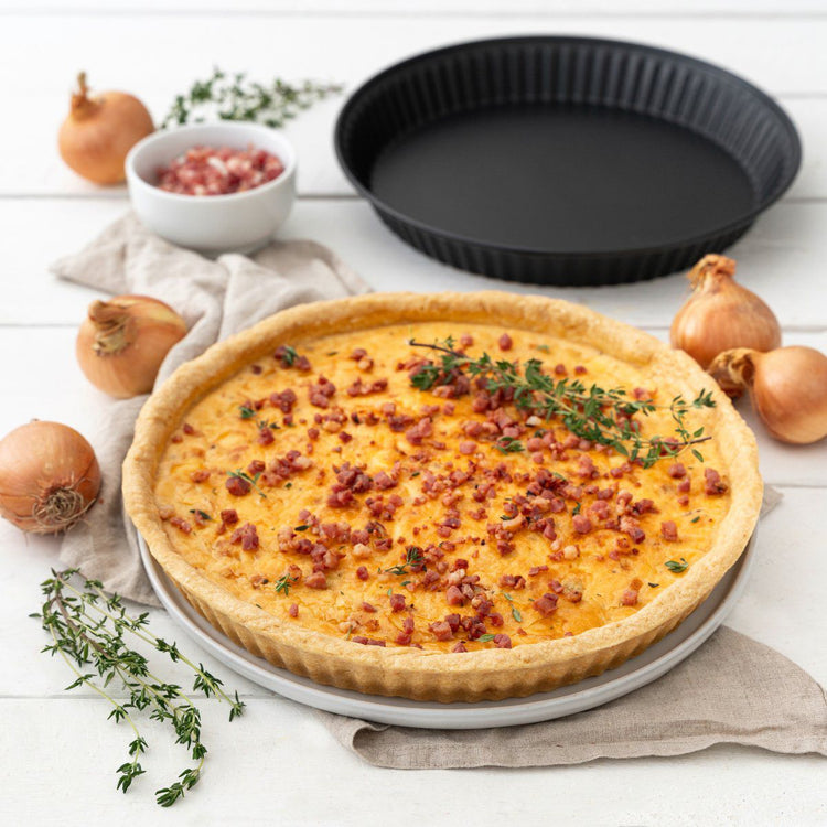 Moule à quiche lorraine 28 cm Zenker Spécial Countries