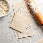 Set de 5 emporte-pièces "lapin de pâques" Zenker