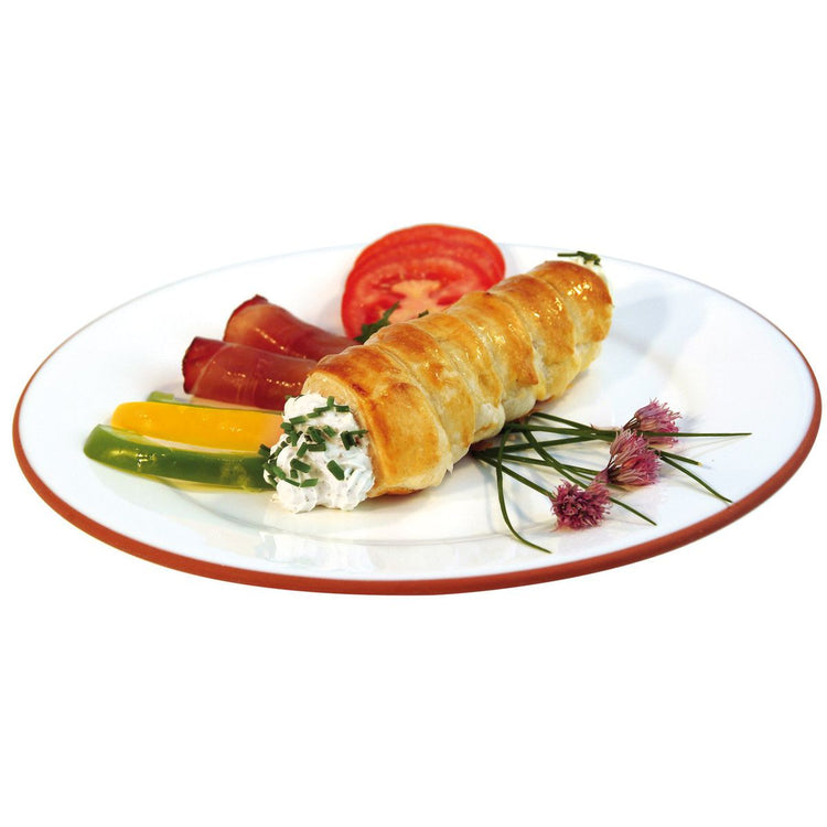 Lot de 4 moules à gâteau en tube 13 x 2,5 cm Zenker