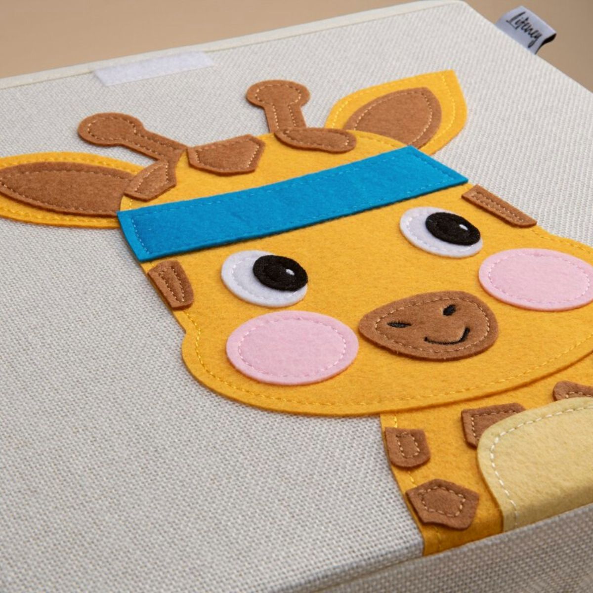 Boîte de rangement "girafe" avec couvercle, compatible avec l'étagère IKEA KALLAX Lifeney