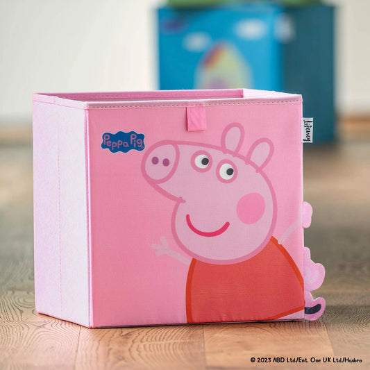 Boîte de rangement rose Peppa compatible Kallax Lifeney Peppa Pig