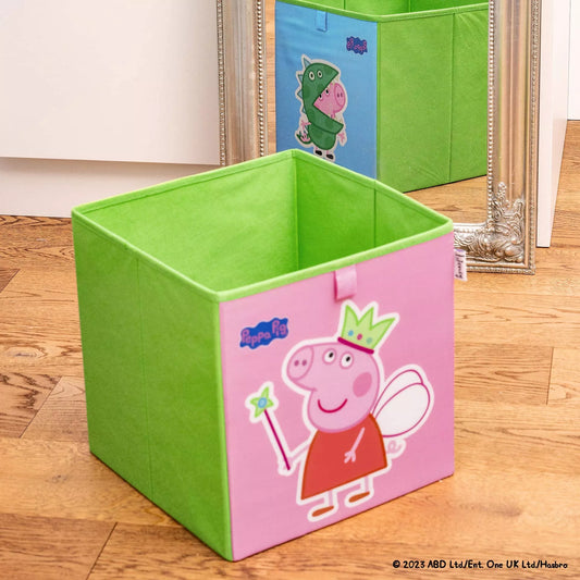 Boîte de rangement Peppa fée 2 faces compatible Kallax Lifeney Peppa Pig