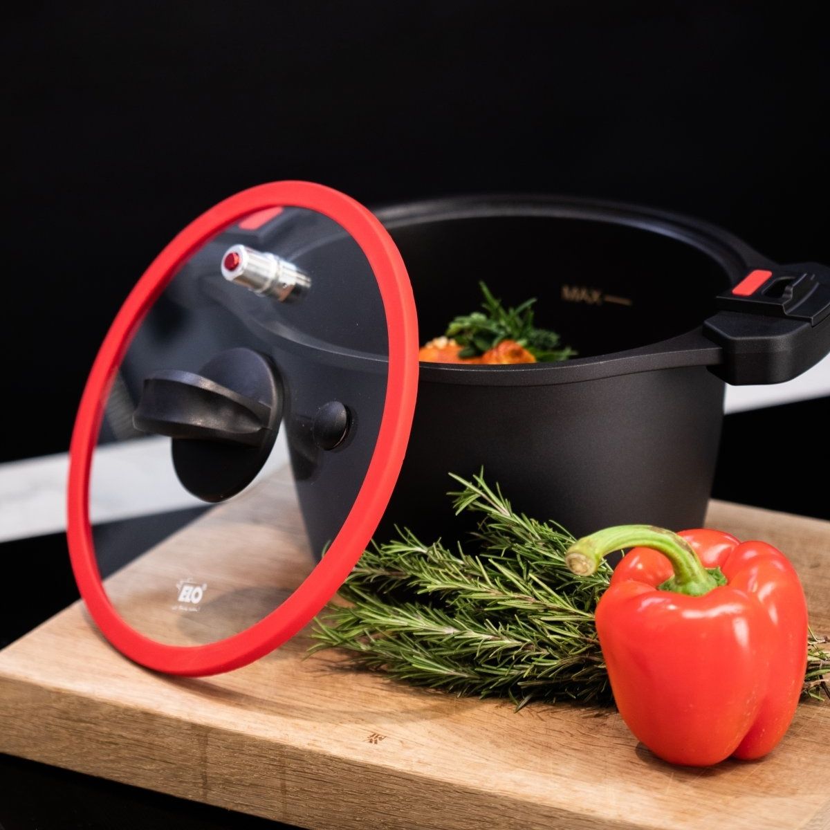 Cocotte minute en fonte d'aluminium 6 litres Elo Eco d'énergie