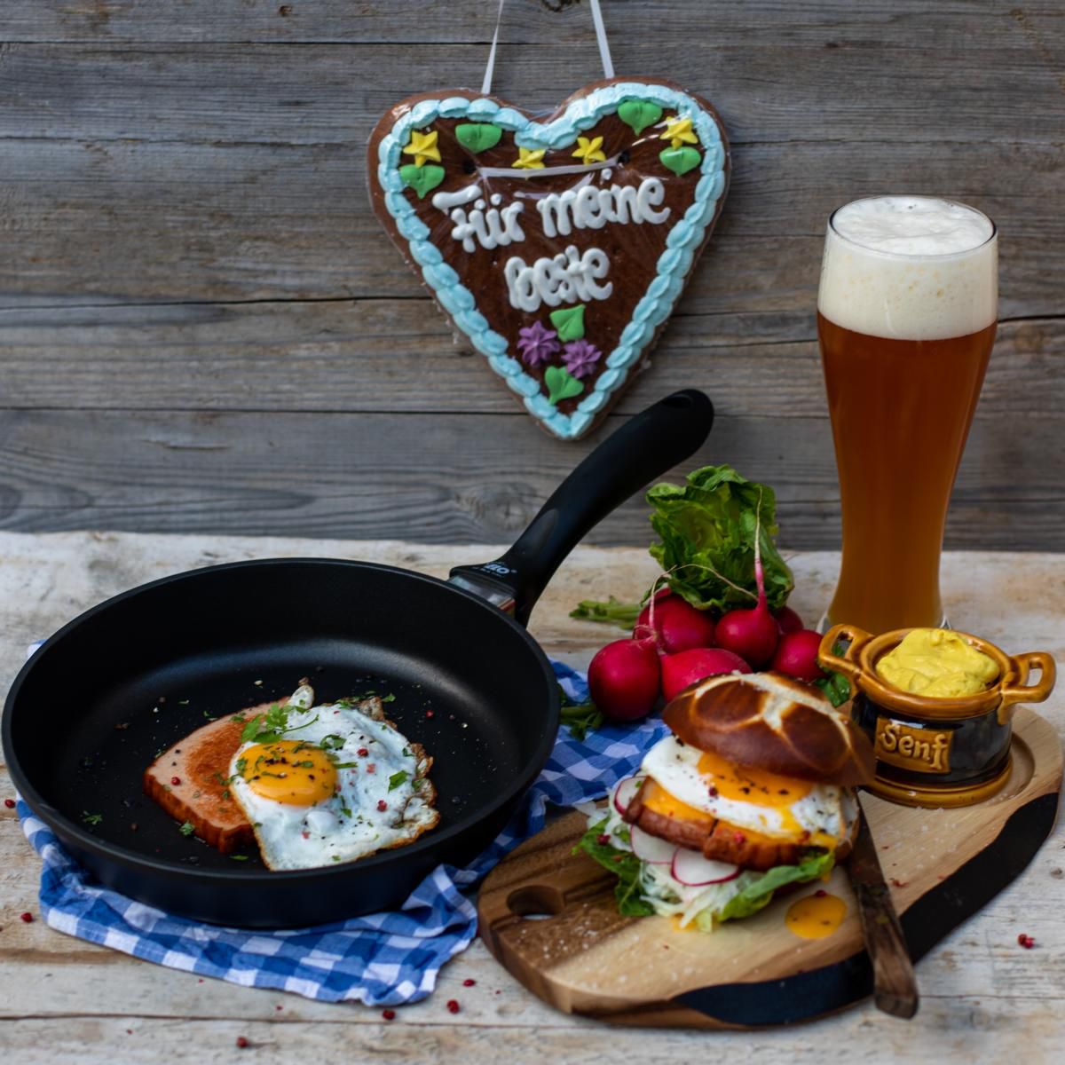 9150426 - Poêle à frire 24 cm en fonte d'aluminium Elo Alucast