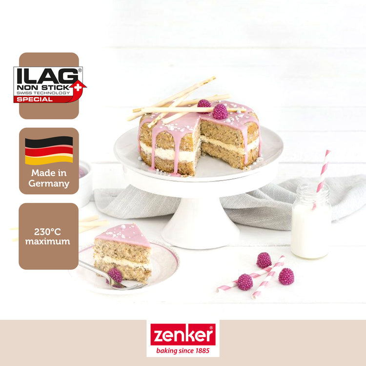 Lot de 2 moules à manqué à charnière 16 cm Zenker Spécial Mini