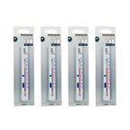 Lot de 4 thermomètres pour réfrigérateur/congélateur Fackelmann Tecno