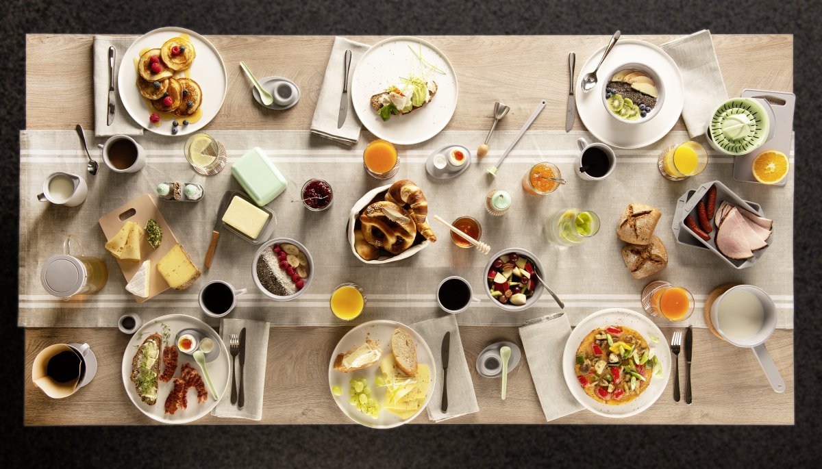 Ensemble de 6 ustensiles spécial petit déjeuner Fackelmann