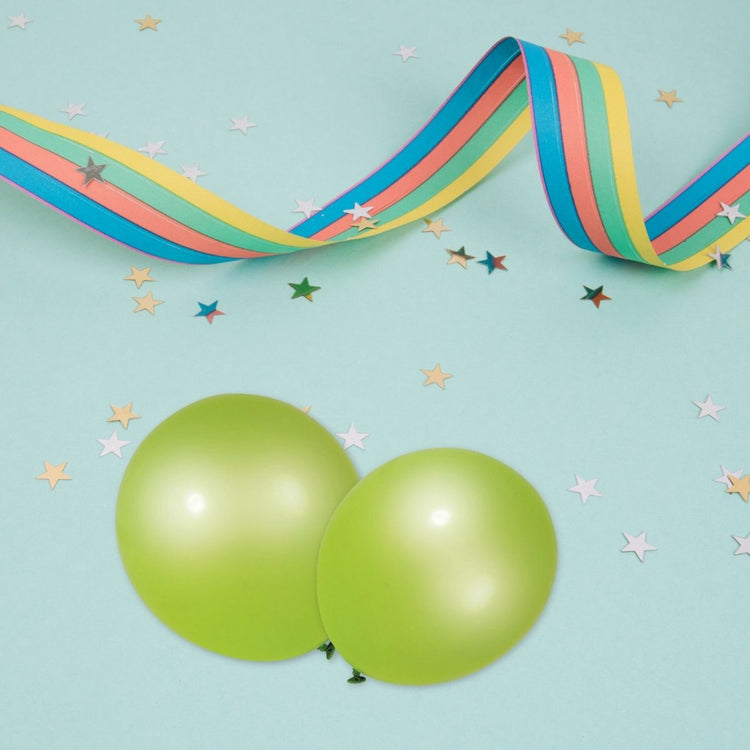 2 Lots de 12 ballons de baudruche colorés pour anniversaire Fackelmann