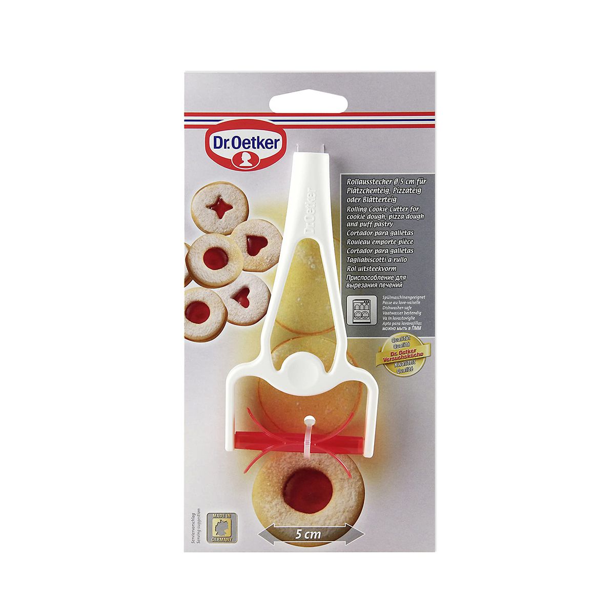 Rouleau emporte-pièce Dr Oetker