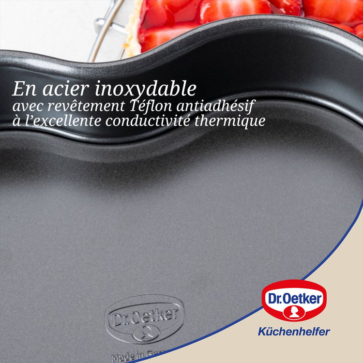 Moule à gâteau cœur Dr Oetker Tradition